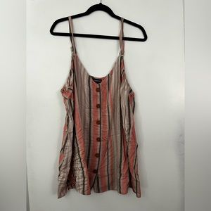 Striped tank from torrid size 2